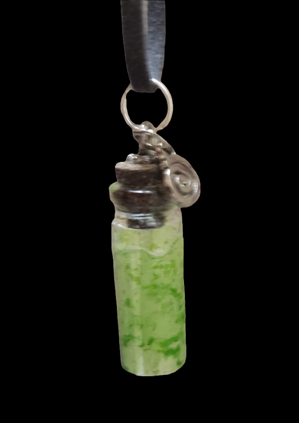 Green Glow In The Dark Potion Pendant