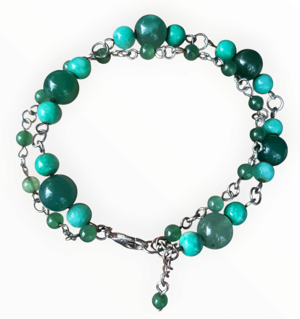 Jade Beaded Bracelet