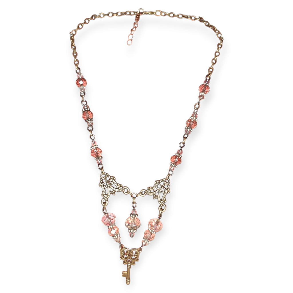 Filigree Crystal Choker