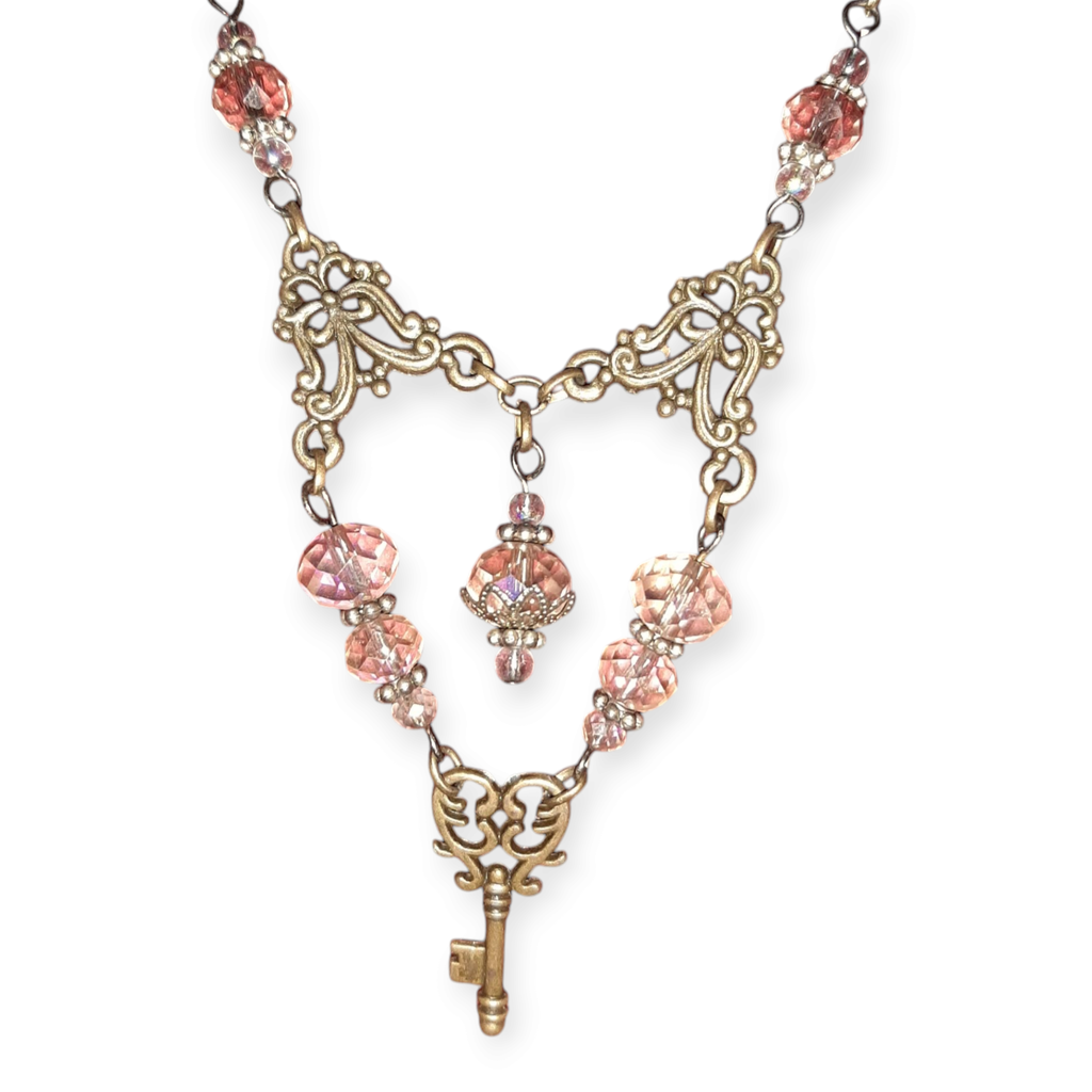 Filigree Crystal Choker