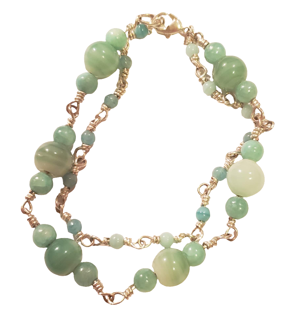 Jade Beaded Bracelet