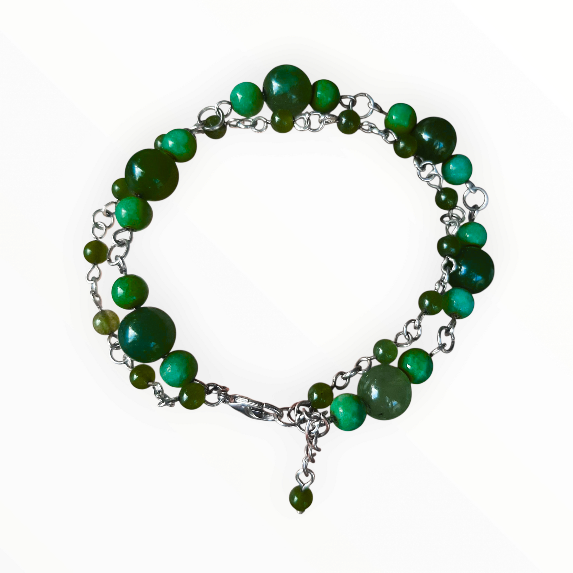 Jade Beaded Bracelet